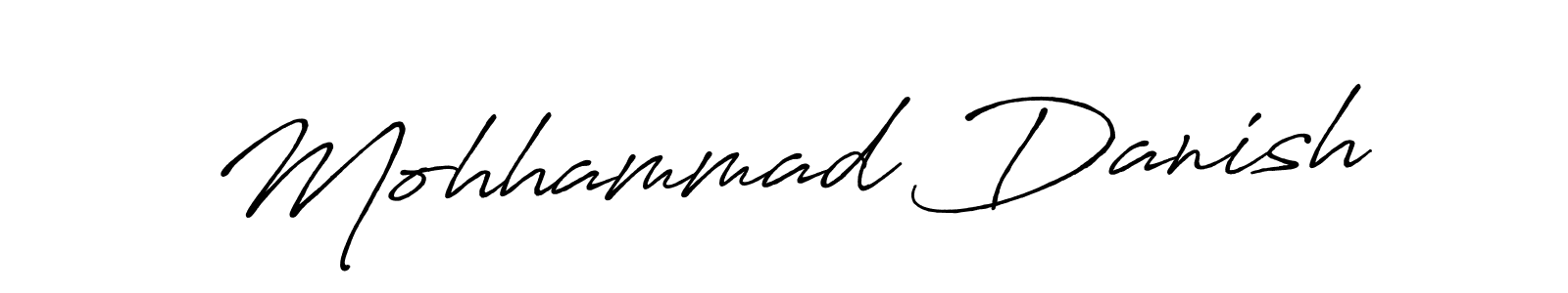 The best way (Antro_Vectra_Bolder) to make a short signature is to pick only two or three words in your name. The name Mohhammad Danish include a total of six letters. For converting this name. Mohhammad Danish signature style 7 images and pictures png