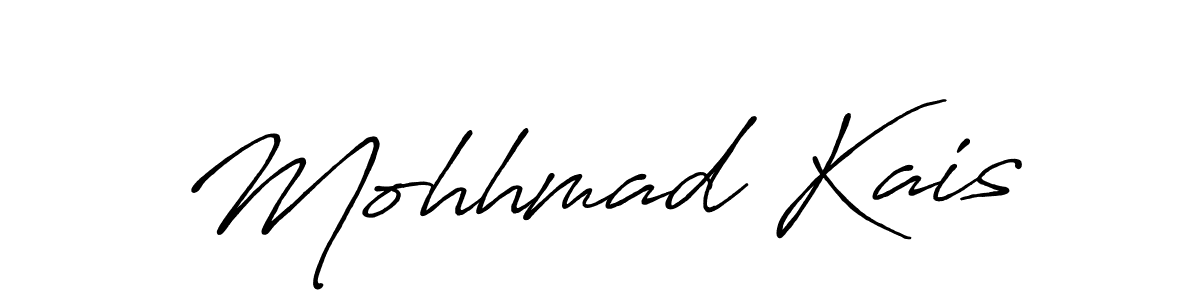 It looks lik you need a new signature style for name Mohhmad Kais. Design unique handwritten (Antro_Vectra_Bolder) signature with our free signature maker in just a few clicks. Mohhmad Kais signature style 7 images and pictures png