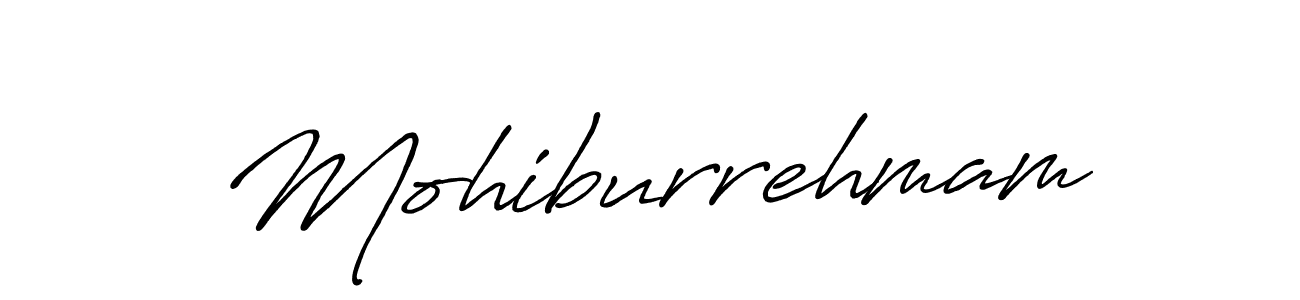 Make a short Mohiburrehmam signature style. Manage your documents anywhere anytime using Antro_Vectra_Bolder. Create and add eSignatures, submit forms, share and send files easily. Mohiburrehmam signature style 7 images and pictures png