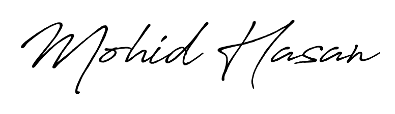 Also You can easily find your signature by using the search form. We will create Mohid Hasan name handwritten signature images for you free of cost using Antro_Vectra_Bolder sign style. Mohid Hasan signature style 7 images and pictures png