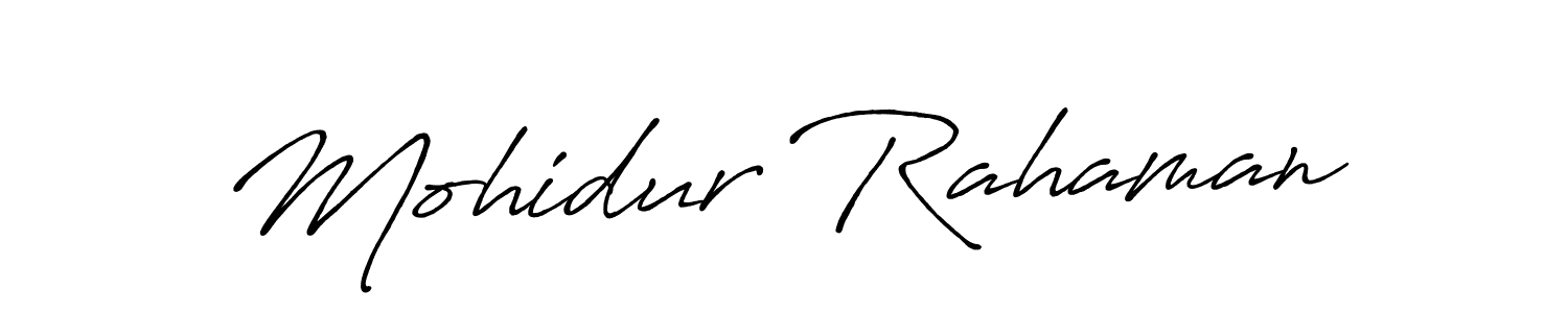 You can use this online signature creator to create a handwritten signature for the name Mohidur Rahaman. This is the best online autograph maker. Mohidur Rahaman signature style 7 images and pictures png