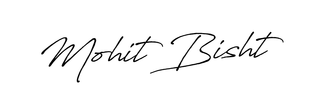 How to Draw Mohit Bisht signature style? Antro_Vectra_Bolder is a latest design signature styles for name Mohit Bisht. Mohit Bisht signature style 7 images and pictures png