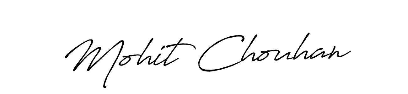 It looks lik you need a new signature style for name Mohit Chouhan. Design unique handwritten (Antro_Vectra_Bolder) signature with our free signature maker in just a few clicks. Mohit Chouhan signature style 7 images and pictures png