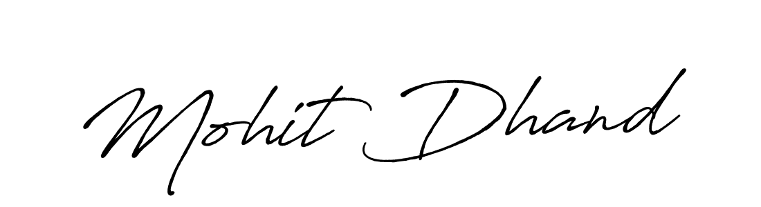 You can use this online signature creator to create a handwritten signature for the name Mohit Dhand. This is the best online autograph maker. Mohit Dhand signature style 7 images and pictures png