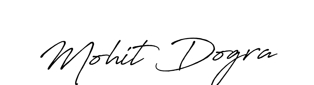 Make a short Mohit Dogra signature style. Manage your documents anywhere anytime using Antro_Vectra_Bolder. Create and add eSignatures, submit forms, share and send files easily. Mohit Dogra signature style 7 images and pictures png