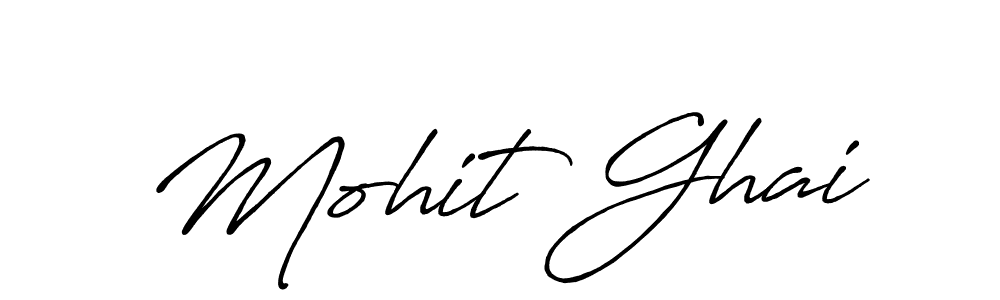 Similarly Antro_Vectra_Bolder is the best handwritten signature design. Signature creator online .You can use it as an online autograph creator for name Mohit Ghai. Mohit Ghai signature style 7 images and pictures png