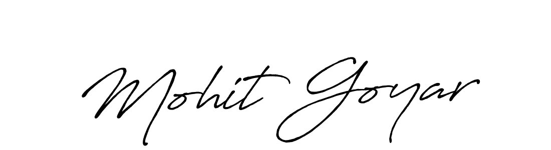 Also You can easily find your signature by using the search form. We will create Mohit Goyar name handwritten signature images for you free of cost using Antro_Vectra_Bolder sign style. Mohit Goyar signature style 7 images and pictures png