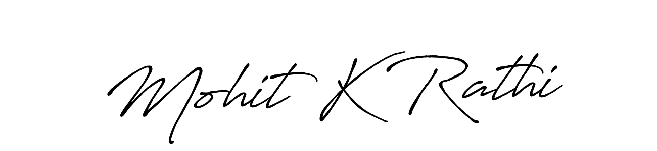 How to Draw Mohit K Rathi signature style? Antro_Vectra_Bolder is a latest design signature styles for name Mohit K Rathi. Mohit K Rathi signature style 7 images and pictures png
