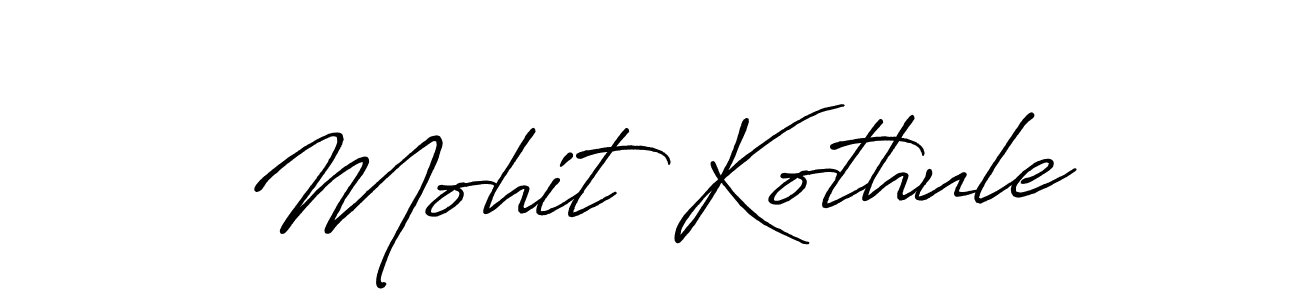 Also You can easily find your signature by using the search form. We will create Mohit Kothule name handwritten signature images for you free of cost using Antro_Vectra_Bolder sign style. Mohit Kothule signature style 7 images and pictures png