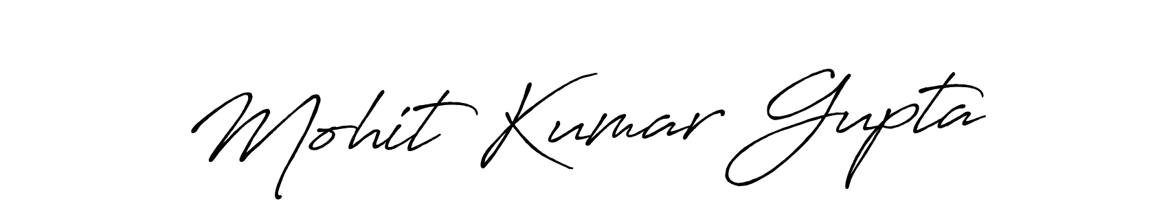 Use a signature maker to create a handwritten signature online. With this signature software, you can design (Antro_Vectra_Bolder) your own signature for name Mohit Kumar Gupta. Mohit Kumar Gupta signature style 7 images and pictures png