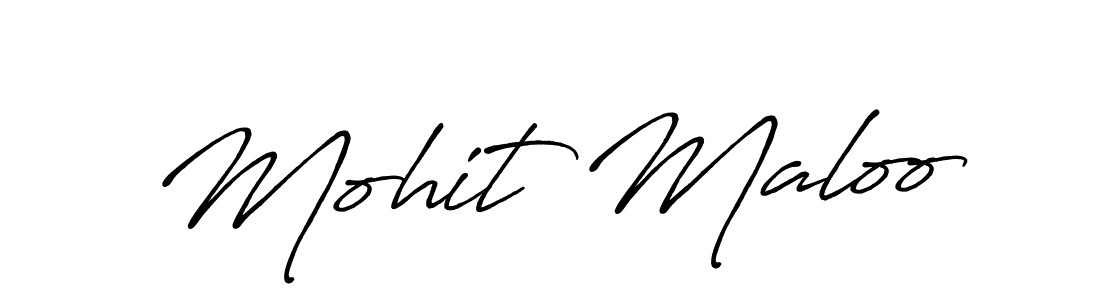 This is the best signature style for the Mohit Maloo name. Also you like these signature font (Antro_Vectra_Bolder). Mix name signature. Mohit Maloo signature style 7 images and pictures png