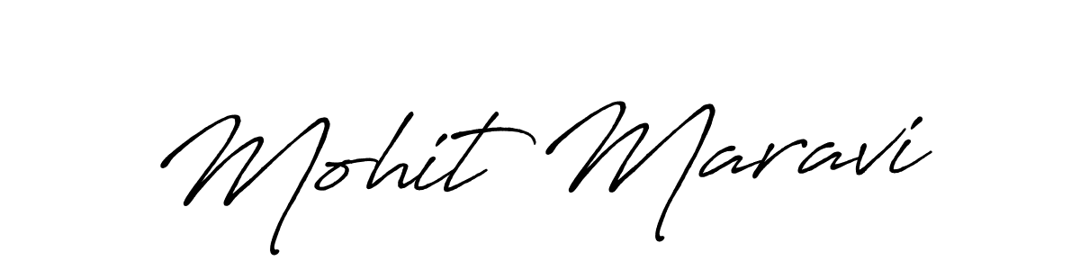 It looks lik you need a new signature style for name Mohit Maravi. Design unique handwritten (Antro_Vectra_Bolder) signature with our free signature maker in just a few clicks. Mohit Maravi signature style 7 images and pictures png