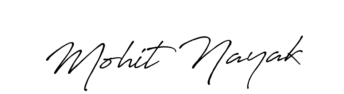 Similarly Antro_Vectra_Bolder is the best handwritten signature design. Signature creator online .You can use it as an online autograph creator for name Mohit Nayak. Mohit Nayak signature style 7 images and pictures png