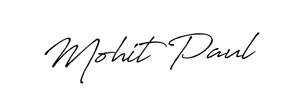 Antro_Vectra_Bolder is a professional signature style that is perfect for those who want to add a touch of class to their signature. It is also a great choice for those who want to make their signature more unique. Get Mohit Paul name to fancy signature for free. Mohit Paul signature style 7 images and pictures png