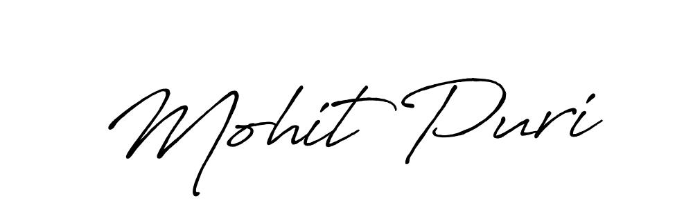 if you are searching for the best signature style for your name Mohit Puri. so please give up your signature search. here we have designed multiple signature styles  using Antro_Vectra_Bolder. Mohit Puri signature style 7 images and pictures png