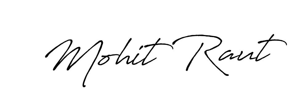 This is the best signature style for the Mohit Raut name. Also you like these signature font (Antro_Vectra_Bolder). Mix name signature. Mohit Raut signature style 7 images and pictures png