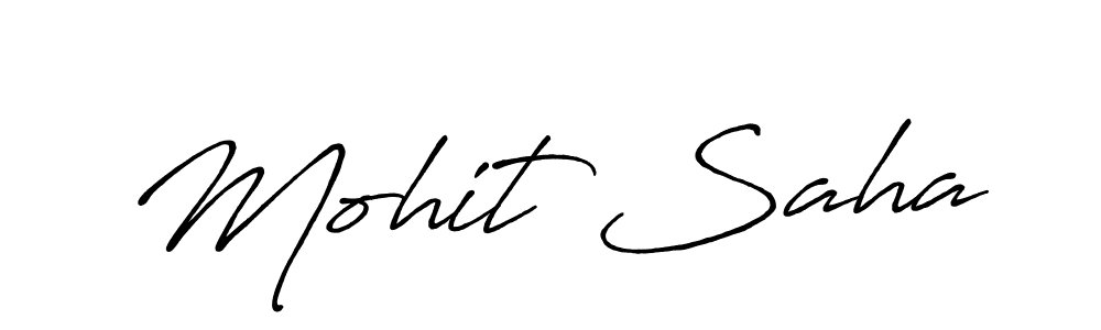 Here are the top 10 professional signature styles for the name Mohit Saha. These are the best autograph styles you can use for your name. Mohit Saha signature style 7 images and pictures png
