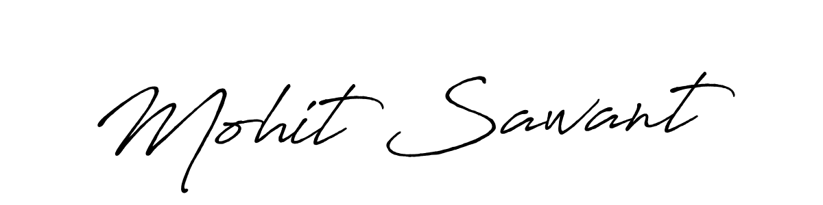It looks lik you need a new signature style for name Mohit Sawant. Design unique handwritten (Antro_Vectra_Bolder) signature with our free signature maker in just a few clicks. Mohit Sawant signature style 7 images and pictures png