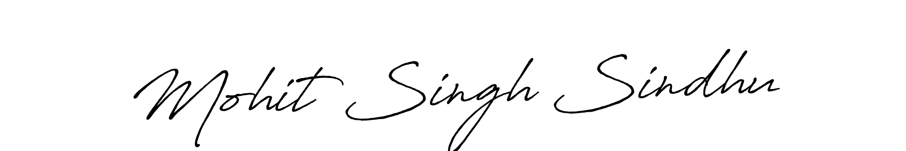 Make a beautiful signature design for name Mohit Singh Sindhu. Use this online signature maker to create a handwritten signature for free. Mohit Singh Sindhu signature style 7 images and pictures png