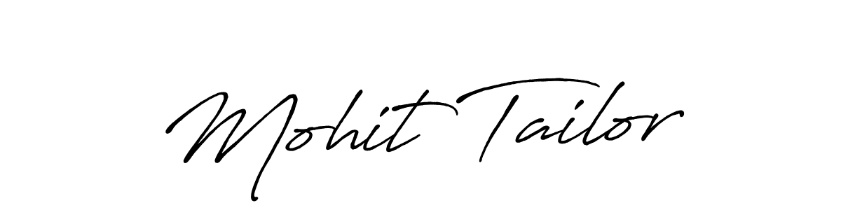 This is the best signature style for the Mohit Tailor name. Also you like these signature font (Antro_Vectra_Bolder). Mix name signature. Mohit Tailor signature style 7 images and pictures png