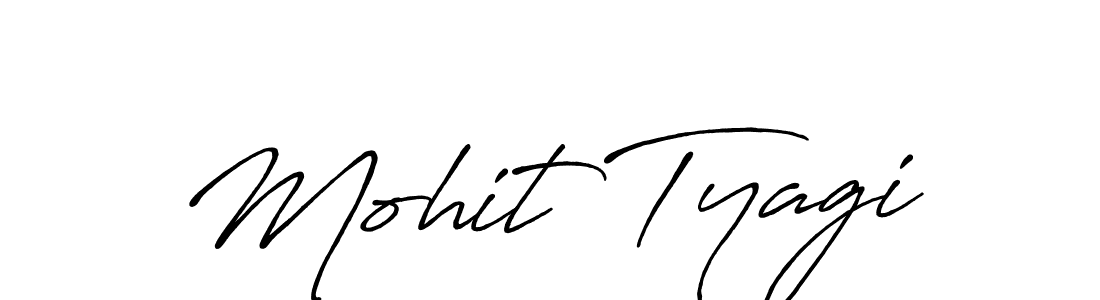 Use a signature maker to create a handwritten signature online. With this signature software, you can design (Antro_Vectra_Bolder) your own signature for name Mohit Tyagi. Mohit Tyagi signature style 7 images and pictures png