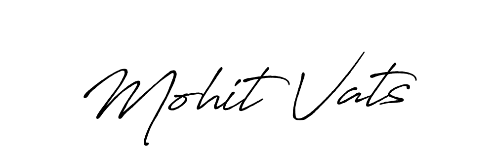 if you are searching for the best signature style for your name Mohit Vats. so please give up your signature search. here we have designed multiple signature styles  using Antro_Vectra_Bolder. Mohit Vats signature style 7 images and pictures png