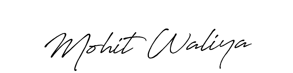 Make a beautiful signature design for name Mohit Waliya. Use this online signature maker to create a handwritten signature for free. Mohit Waliya signature style 7 images and pictures png