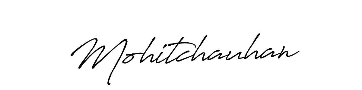 if you are searching for the best signature style for your name Mohitchauhan. so please give up your signature search. here we have designed multiple signature styles  using Antro_Vectra_Bolder. Mohitchauhan signature style 7 images and pictures png