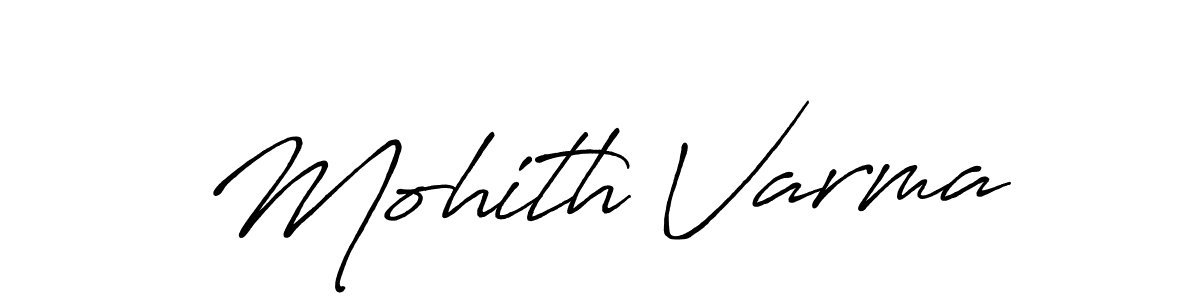 Make a short Mohith Varma signature style. Manage your documents anywhere anytime using Antro_Vectra_Bolder. Create and add eSignatures, submit forms, share and send files easily. Mohith Varma signature style 7 images and pictures png