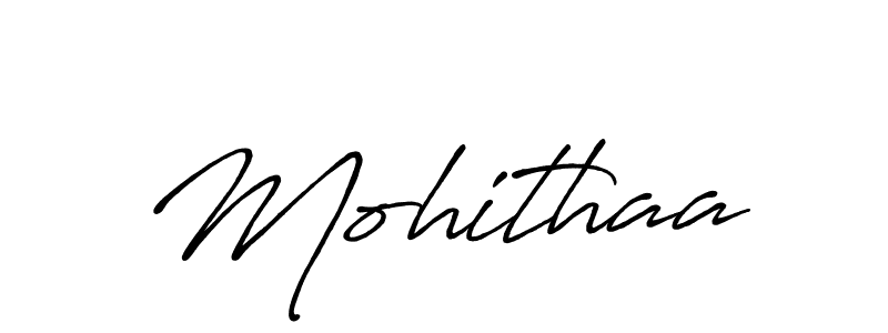 Similarly Antro_Vectra_Bolder is the best handwritten signature design. Signature creator online .You can use it as an online autograph creator for name Mohithaa. Mohithaa signature style 7 images and pictures png