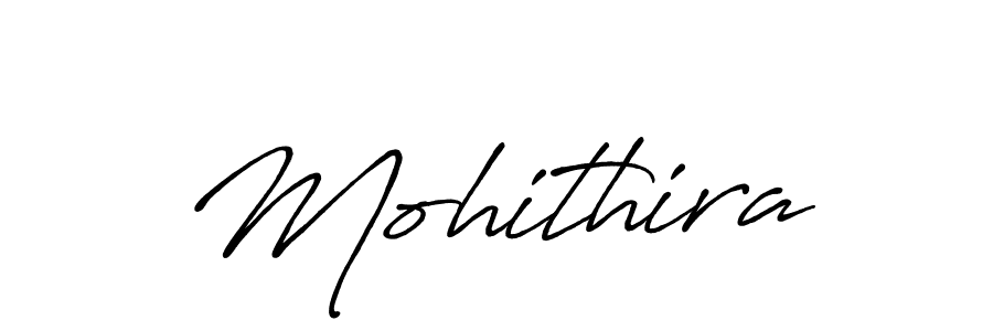 Make a beautiful signature design for name Mohithira. With this signature (Antro_Vectra_Bolder) style, you can create a handwritten signature for free. Mohithira signature style 7 images and pictures png