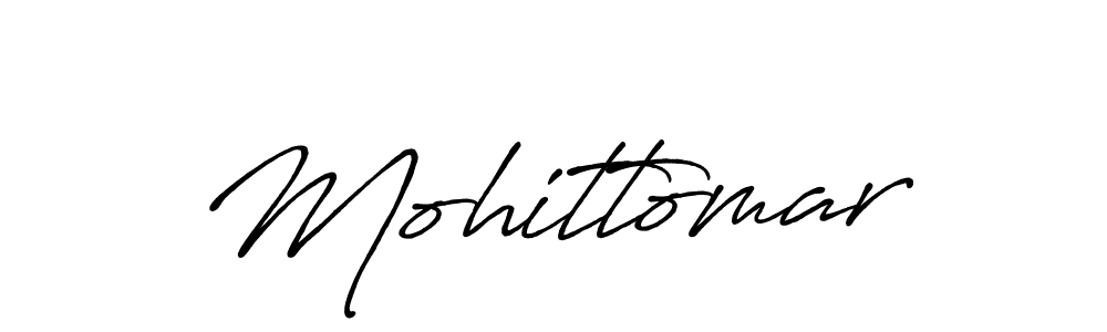 Use a signature maker to create a handwritten signature online. With this signature software, you can design (Antro_Vectra_Bolder) your own signature for name Mohittomar. Mohittomar signature style 7 images and pictures png