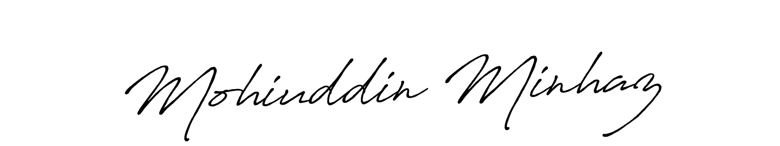 How to Draw Mohiuddin Minhaz signature style? Antro_Vectra_Bolder is a latest design signature styles for name Mohiuddin Minhaz. Mohiuddin Minhaz signature style 7 images and pictures png