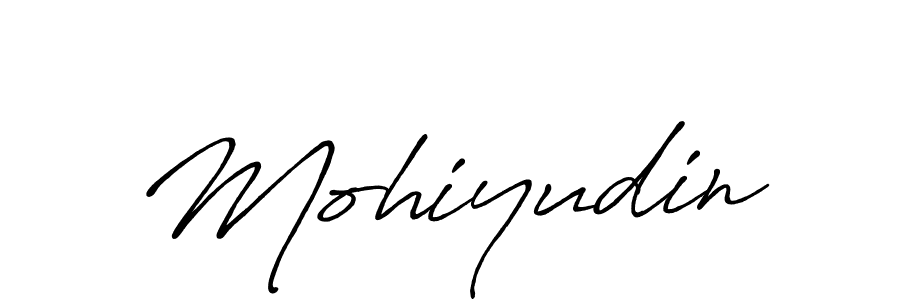 Mohiyudin stylish signature style. Best Handwritten Sign (Antro_Vectra_Bolder) for my name. Handwritten Signature Collection Ideas for my name Mohiyudin. Mohiyudin signature style 7 images and pictures png