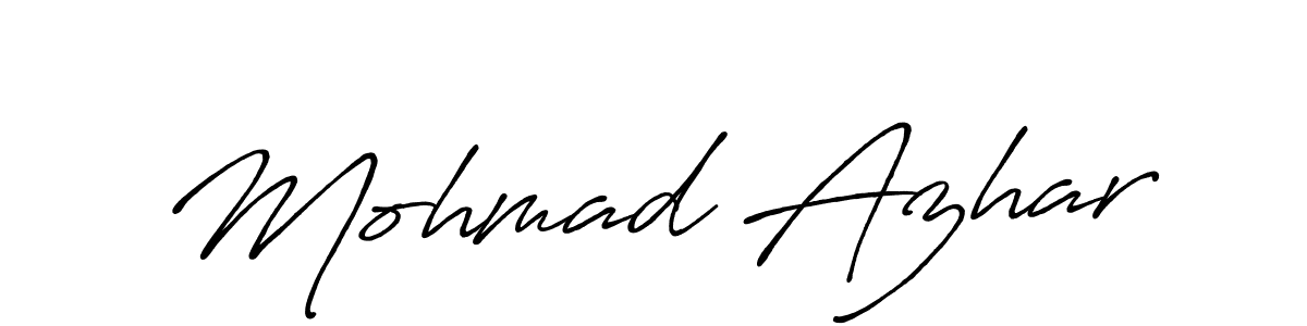 Here are the top 10 professional signature styles for the name Mohmad Azhar. These are the best autograph styles you can use for your name. Mohmad Azhar signature style 7 images and pictures png