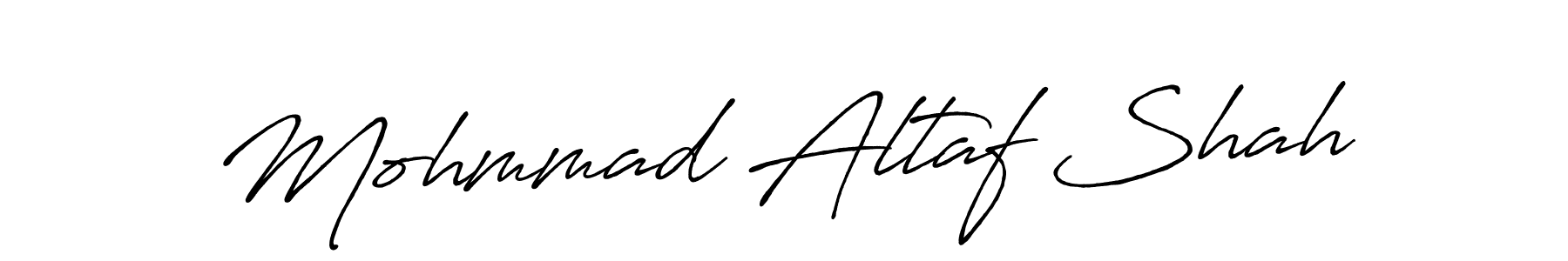 Mohmmad Altaf Shah stylish signature style. Best Handwritten Sign (Antro_Vectra_Bolder) for my name. Handwritten Signature Collection Ideas for my name Mohmmad Altaf Shah. Mohmmad Altaf Shah signature style 7 images and pictures png