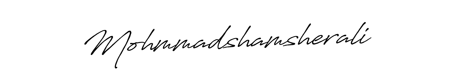 if you are searching for the best signature style for your name Mohmmadshamsherali. so please give up your signature search. here we have designed multiple signature styles  using Antro_Vectra_Bolder. Mohmmadshamsherali signature style 7 images and pictures png