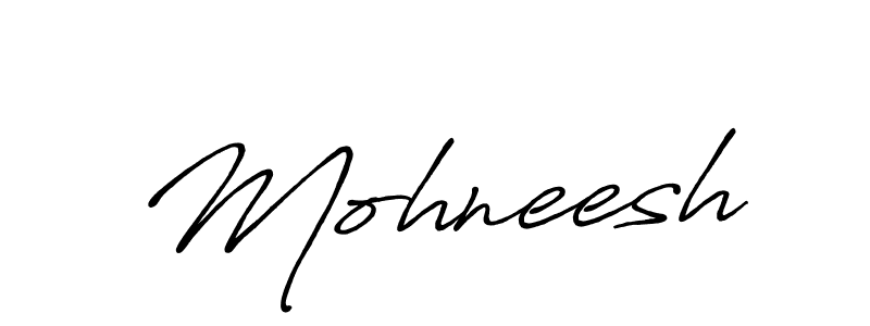 Make a beautiful signature design for name Mohneesh. Use this online signature maker to create a handwritten signature for free. Mohneesh signature style 7 images and pictures png