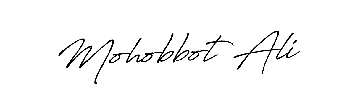 Make a beautiful signature design for name Mohobbot Ali. Use this online signature maker to create a handwritten signature for free. Mohobbot Ali signature style 7 images and pictures png