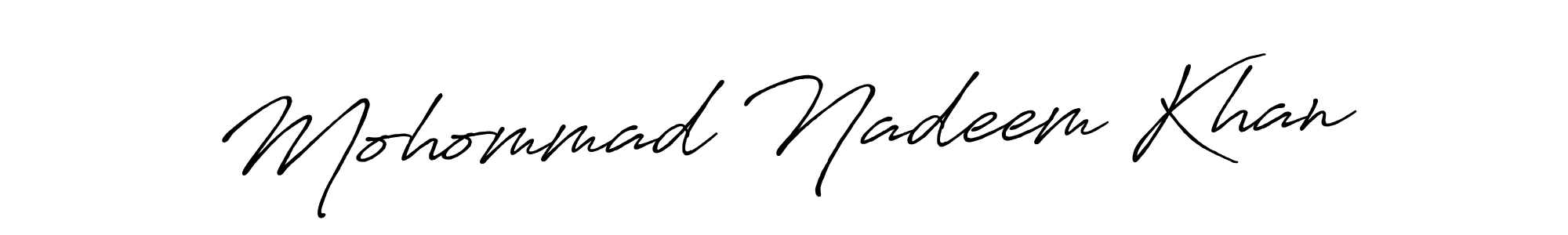 Similarly Antro_Vectra_Bolder is the best handwritten signature design. Signature creator online .You can use it as an online autograph creator for name Mohommad Nadeem Khan. Mohommad Nadeem Khan signature style 7 images and pictures png