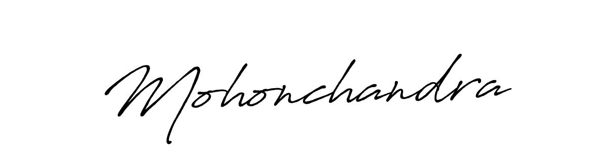 Here are the top 10 professional signature styles for the name Mohonchandra. These are the best autograph styles you can use for your name. Mohonchandra signature style 7 images and pictures png