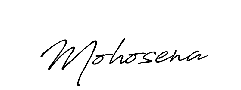 The best way (Antro_Vectra_Bolder) to make a short signature is to pick only two or three words in your name. The name Mohosena include a total of six letters. For converting this name. Mohosena signature style 7 images and pictures png