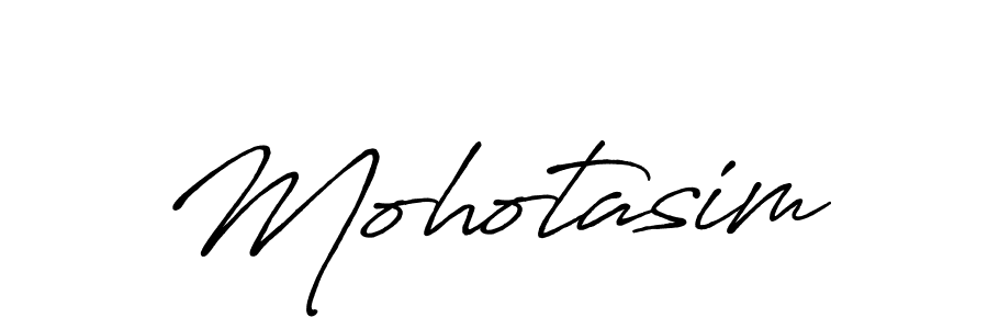 Make a beautiful signature design for name Mohotasim. With this signature (Antro_Vectra_Bolder) style, you can create a handwritten signature for free. Mohotasim signature style 7 images and pictures png