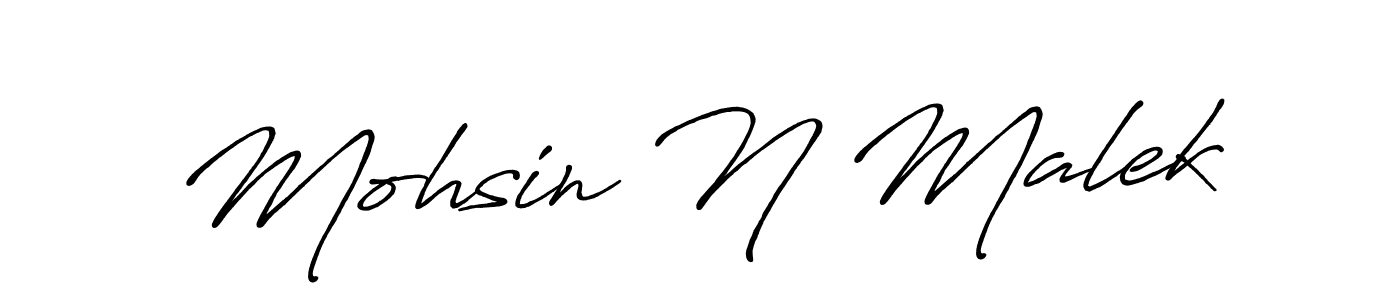 Here are the top 10 professional signature styles for the name Mohsin N Malek. These are the best autograph styles you can use for your name. Mohsin N Malek signature style 7 images and pictures png