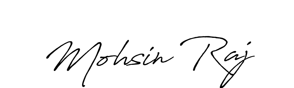 How to Draw Mohsin Raj signature style? Antro_Vectra_Bolder is a latest design signature styles for name Mohsin Raj. Mohsin Raj signature style 7 images and pictures png