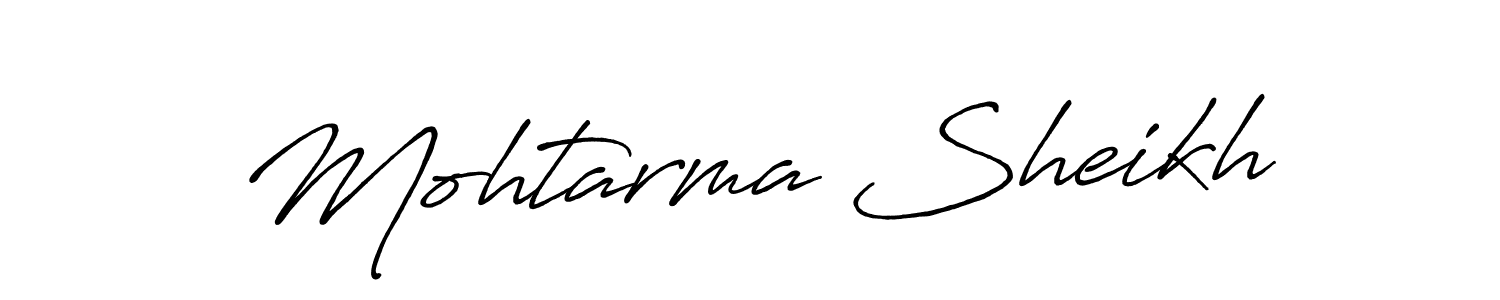 This is the best signature style for the Mohtarma Sheikh name. Also you like these signature font (Antro_Vectra_Bolder). Mix name signature. Mohtarma Sheikh signature style 7 images and pictures png