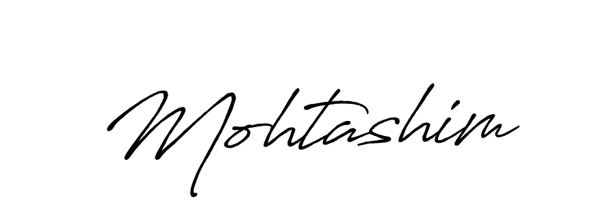 How to make Mohtashim name signature. Use Antro_Vectra_Bolder style for creating short signs online. This is the latest handwritten sign. Mohtashim signature style 7 images and pictures png