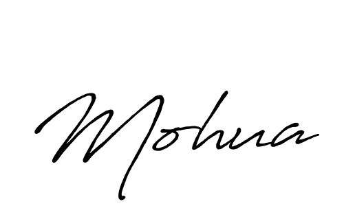 Mohua stylish signature style. Best Handwritten Sign (Antro_Vectra_Bolder) for my name. Handwritten Signature Collection Ideas for my name Mohua. Mohua signature style 7 images and pictures png