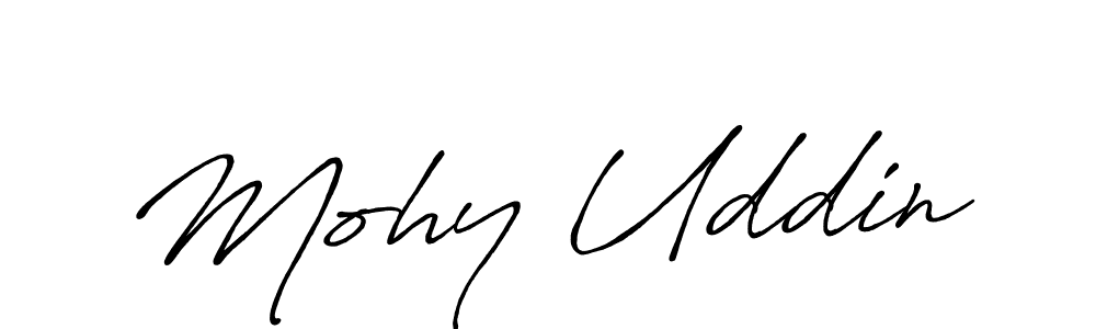 Make a beautiful signature design for name Mohy Uddin. Use this online signature maker to create a handwritten signature for free. Mohy Uddin signature style 7 images and pictures png