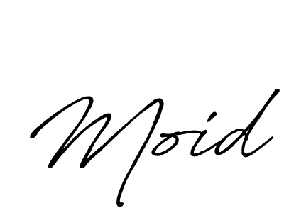 You should practise on your own different ways (Antro_Vectra_Bolder) to write your name (Moid) in signature. don't let someone else do it for you. Moid signature style 7 images and pictures png